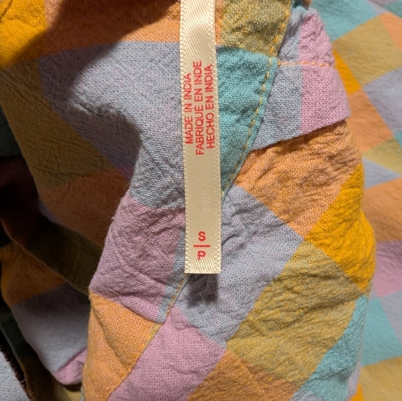 Free People Maria Madras Plaid Set - Picture 5 of 6